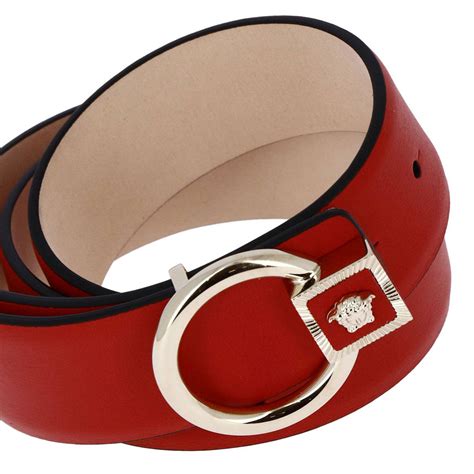 WOMEN'S LUXURY RED BELTS 